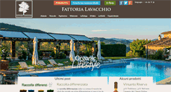 Desktop Screenshot of fattorialavacchio.com